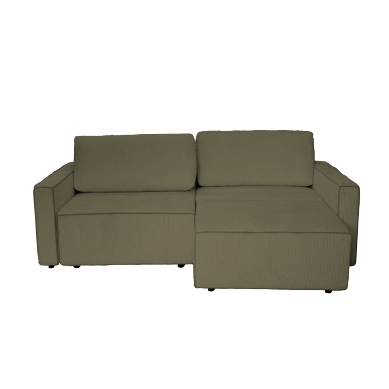 3 Seater Sleeper, Olive Green