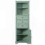 Armoire de rangement pour salle de bain avec 3 tiroirs et tablettes réglables-1944457863