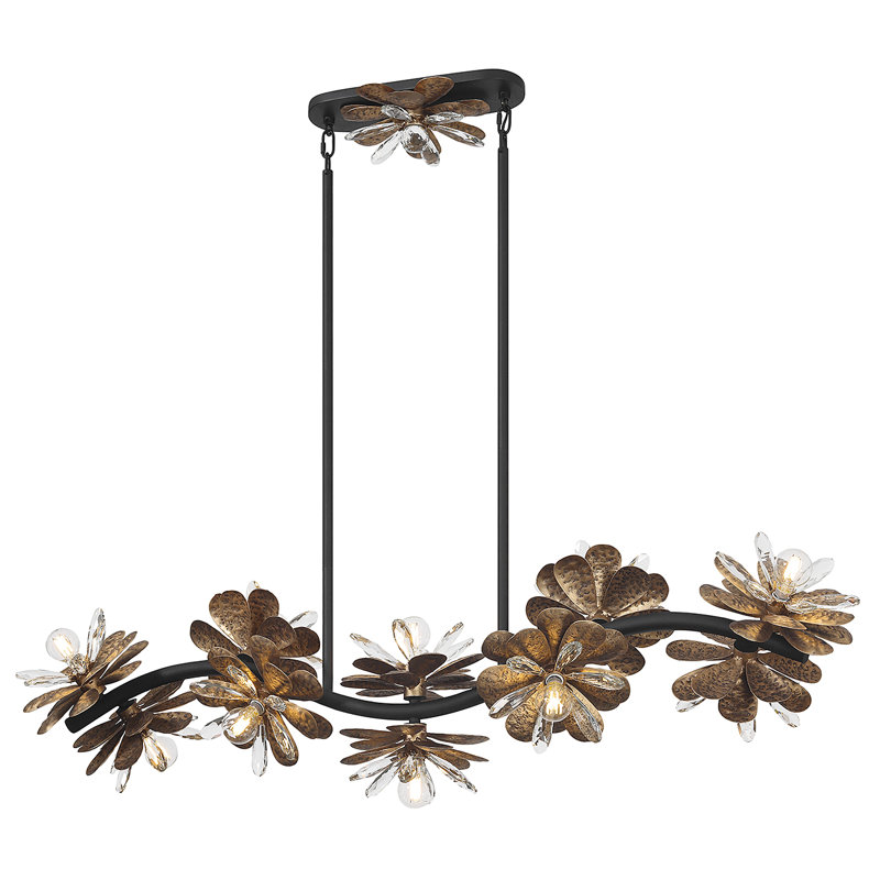Giselle 10-Light Bronson in Delphine