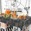 Ensemble de 3 nappes murales Halloween Stone