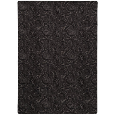 Imagine Lasting Beauty Obsidian Area Rug