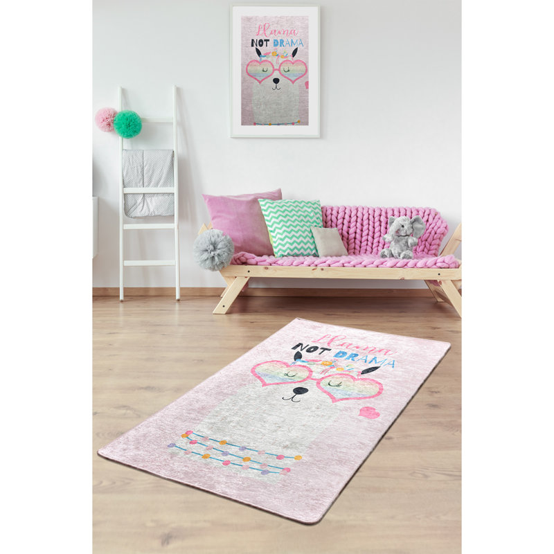 Tapis élégant (3,3 x 5,2 pieds), 100% polyester, hauteur des poils: 0,16 po, épaisseur totale: 0,39 po | Antibactérien, antidérapant, lavable à la machine | Parfait pour le salon, la chambre à coucher ou le bureau