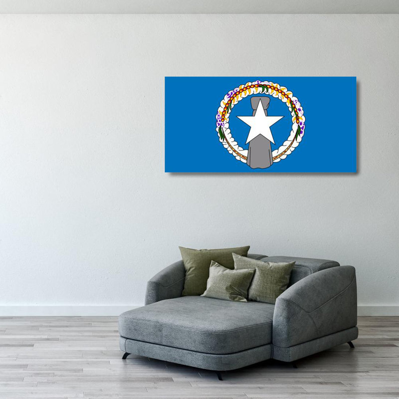 Northern Mariana Islands, 20" H x 40" W