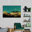 Golden Mountain Range sur toile-1924660376