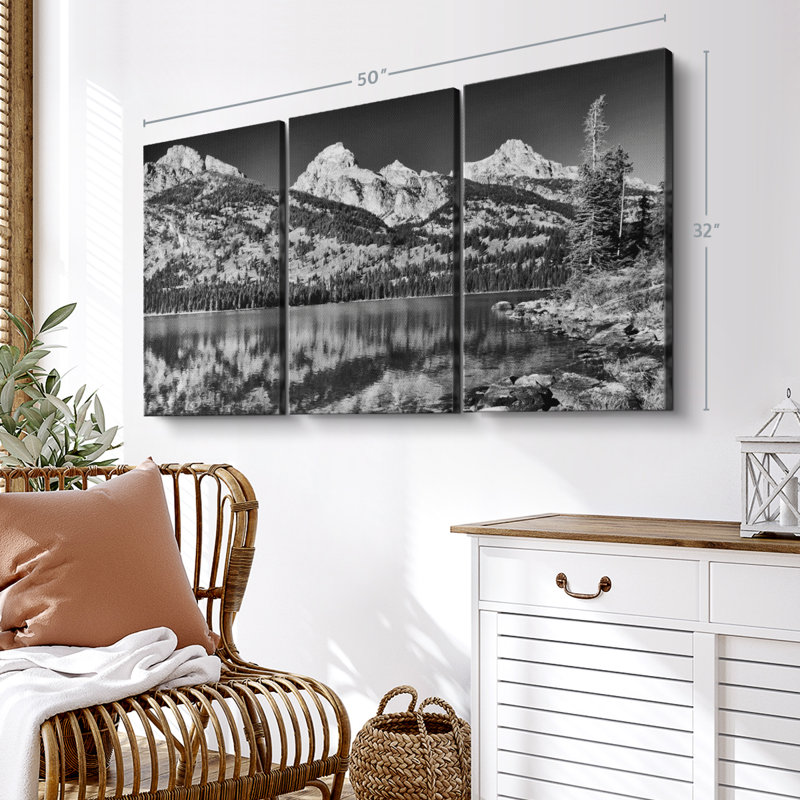 «Scenic Grand Teton», 3 pièces, H 32 po x l 50 po x P 1,25 po