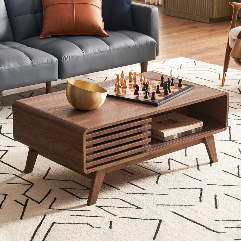 Lorccan Single Coffee Table, Brown