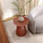 Round Solid Wood Coffee Table -789506145