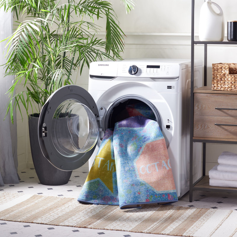 Kids Playhouse 200 Performance Machine Washable Rug, Rectangle 5'5" x 7'7"