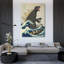 Trinx Buxton, Michael Gallery Wrapped Canvas Art Titled: The Great Monster off Kanagawa-1949342543