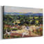 Vue sur le village de Giverny, 1886, toile tendue avec châssis-401002112