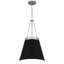 Luminaire suspendu en nickel brossé 1 lumière Deba-1757953157-1757999256