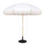 Parasol de plage d'extérieur 8 pi avec base Wykisha-131077486