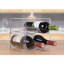 Hassania 8 Bottle Tabletop Wine Bottle Rack in Clear