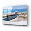 «Bateau bleu sur la plage» par Zhen-Huan Lu-1642733424