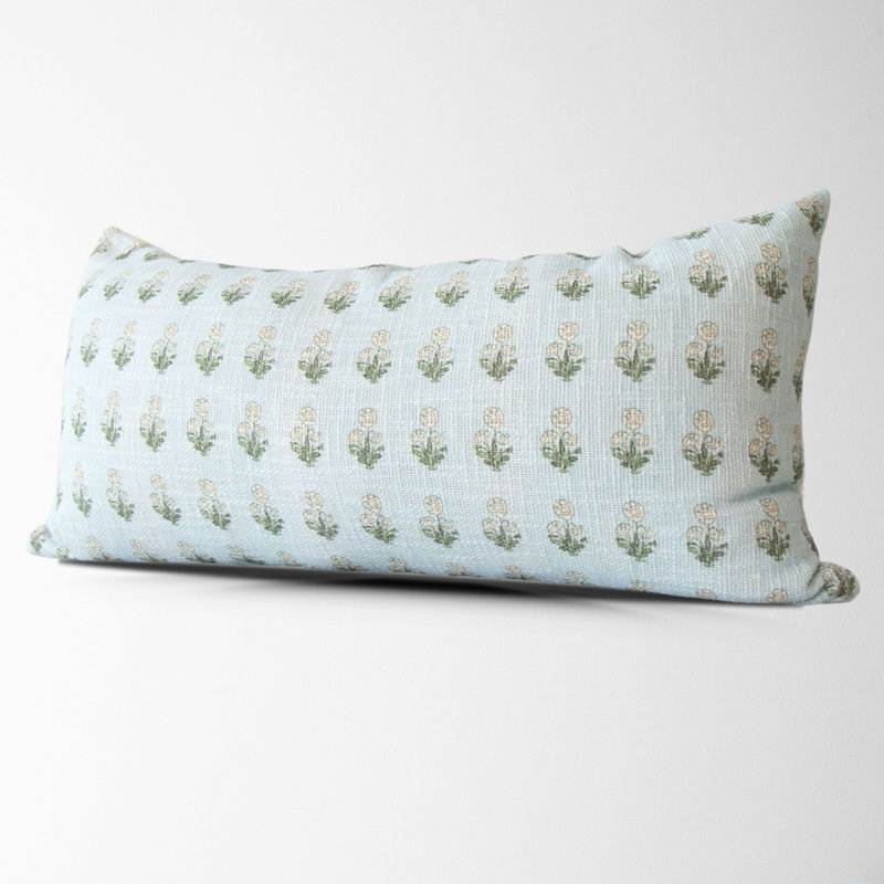 Arabella Block Print Pillow Cover
