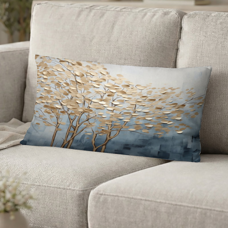 Coussin Trees - Minimalisme, H 12 po x l 20 po