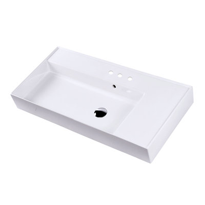 Aquaotto 40'' L Bathroom Sink