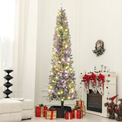 Arbre de Noël illuminé 9 pi HOMcom