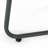 Patio Side Table With Square Top and Metal Base-1680703454