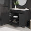 Meuble-lavabo sur pied simple 36 po avec plateau en céramique Modway Miles-92590987-92590988
