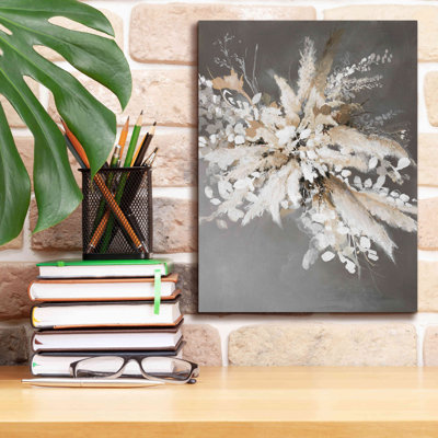 «Llorente Light Leaves 1» par Design Fabrikken, reproduction sur toile tendue