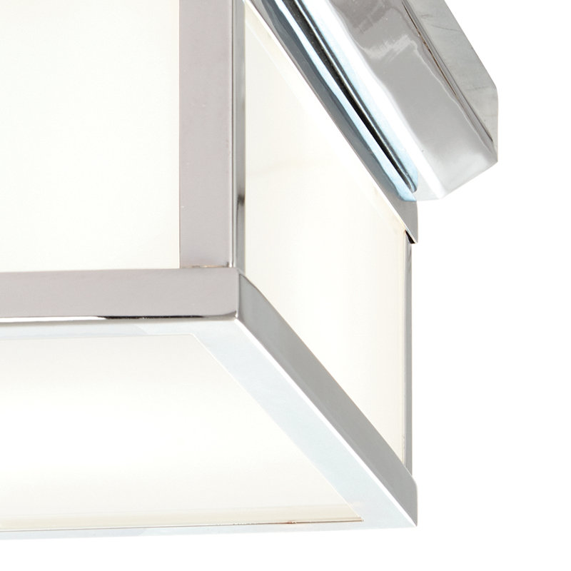 Lizard Flush Mount, Polished Nickel