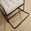 Chaise berçante avec coussin épais ultra-doux, parfaite pour le salon, la chambre à coucher et le coin lecture-488595380