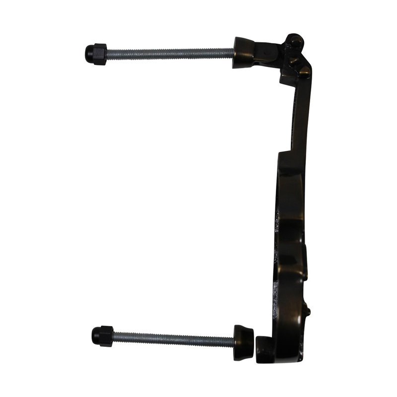 Heurtoir de porte en laiton antique