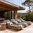 Patio Chaise Lounge with 2-Fold Cushion-739987752