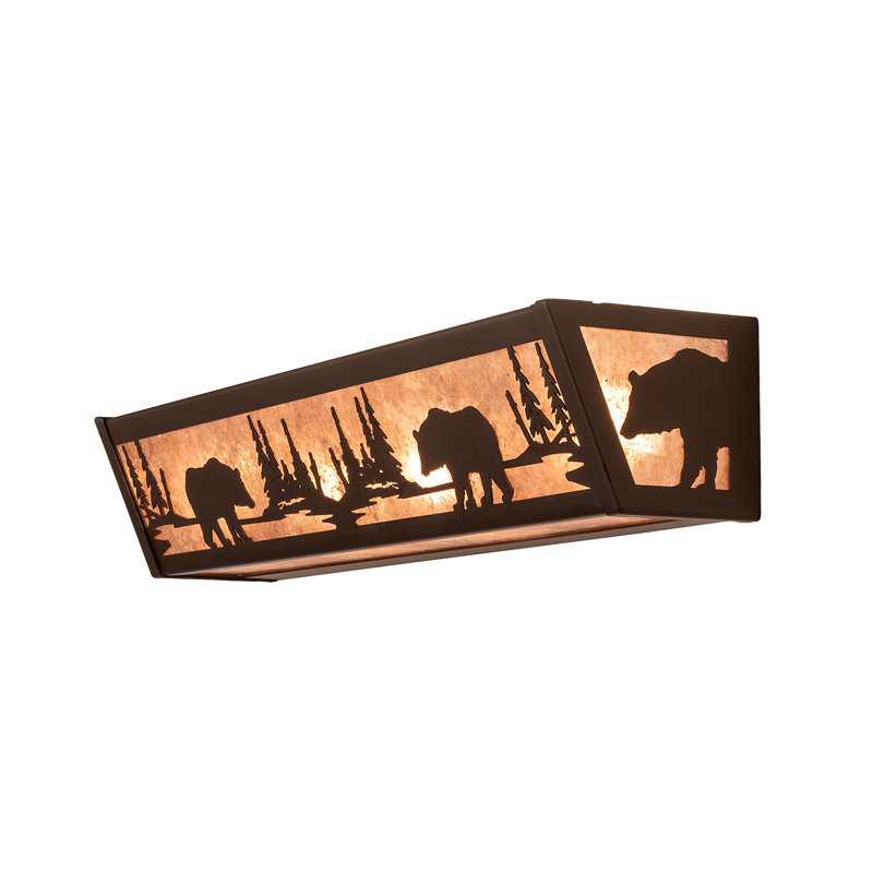 4 - Light Vanity Light, Oil Rubbed Bronze