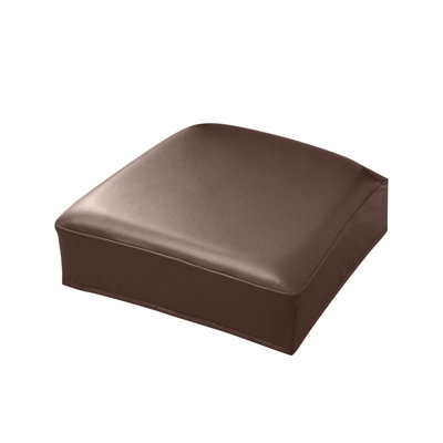 Cushion Cover  Seat Covers For Dining Room Chairs Set , Leather Chair Seat Slipcovers Dining Chair Cover Removable Washable Chair Protctor Cover, Rear Covers