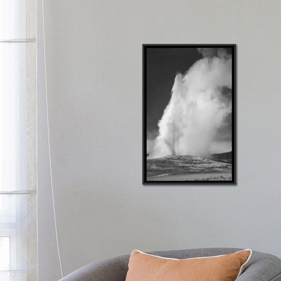 " Old Faithful Geyser, Yellowstone National Park " by Ansel Adams