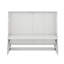 Lit escamotable double avec bureau