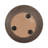 Tutwell Small Vase With Wood Beads, Brwn-373842656