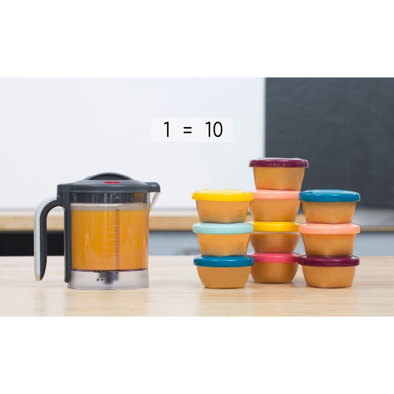 Babymoov 6 Speed 11 fl. oz. Baby Food Maker with Travel Cup