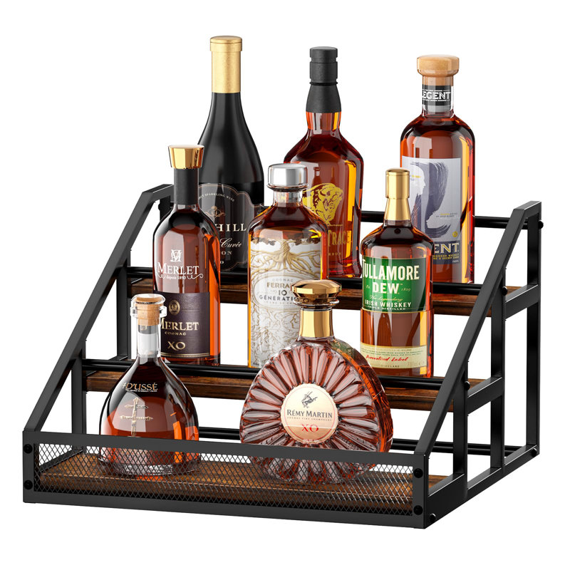 Wine Bottle Rack Brown