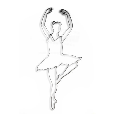 Handmade Modern People Wall Decor on Metal