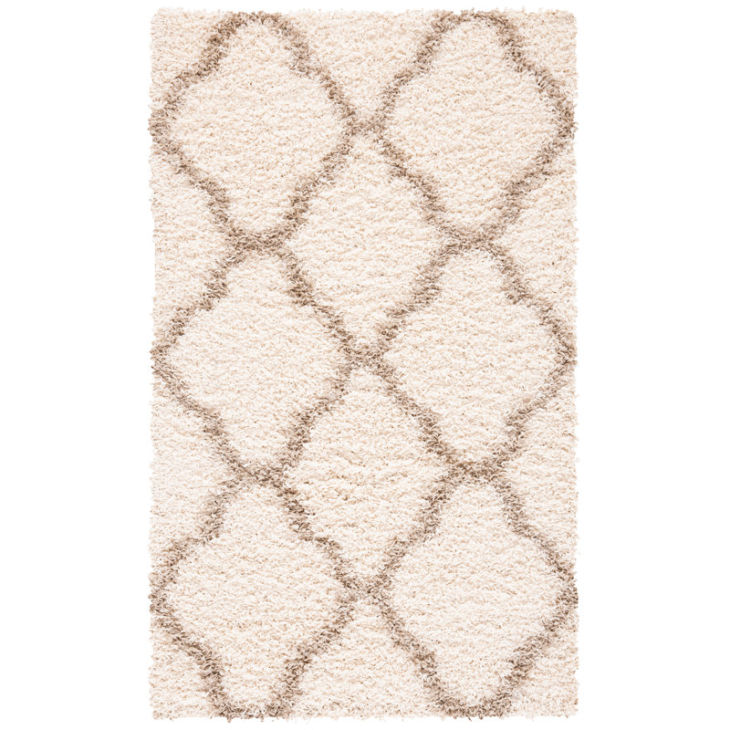 Alonnah Sgd-Dallas Shag Performance Geometric Rug, Rectangle 5'1" x 7'6"