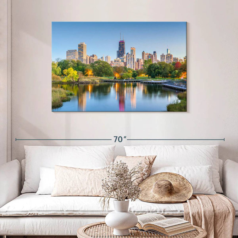 Sireci Lincoln Park, 30'' H X 45'' W
