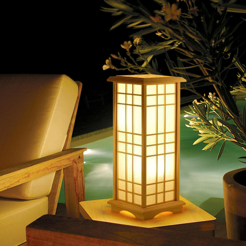 Lampe de table Chiraag, H 23,6 po x l 9,44 po x P 9,44 po