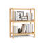 Étagère de rangement à 3 niveaux en bambou pour étagères de rangement pour toilette, étagères pour salle de bain, salon, cuisine