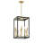 Everly Quinn Deolinda Coal And Soft Brass Pendant Light-1418588461