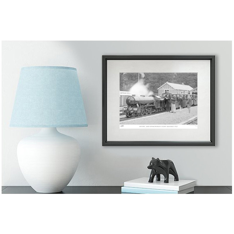 Hythe, And Dymchurch Light Railway 1927 by Francis Frith - Single Picture Frame Print, 45cm H x 60cm W x 2.3cm D