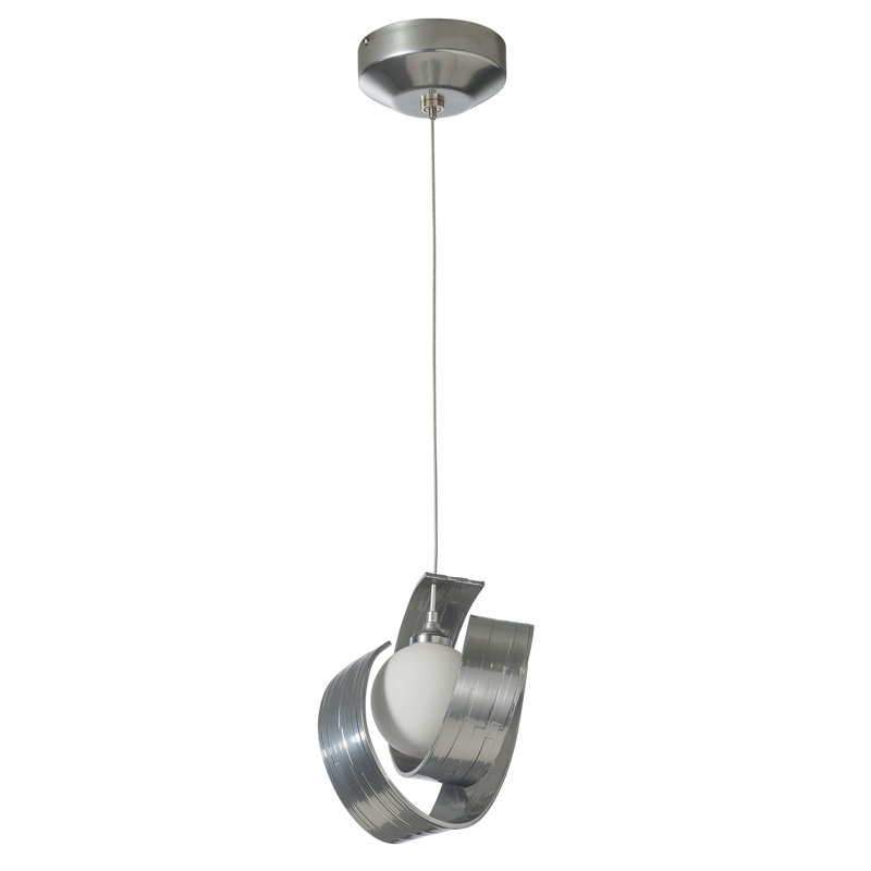 Riza 1 - Light Unique Geometric Pendant, Sterling