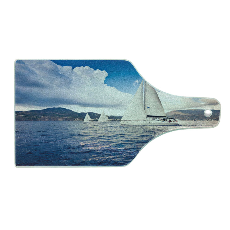 Planche à découper en verre trempé Ambesonne