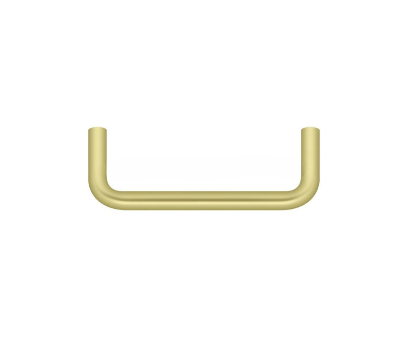 Arch Pull, 3 1/2", Polished Brass
