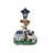 Sitting Pug Dog Planter Statue
