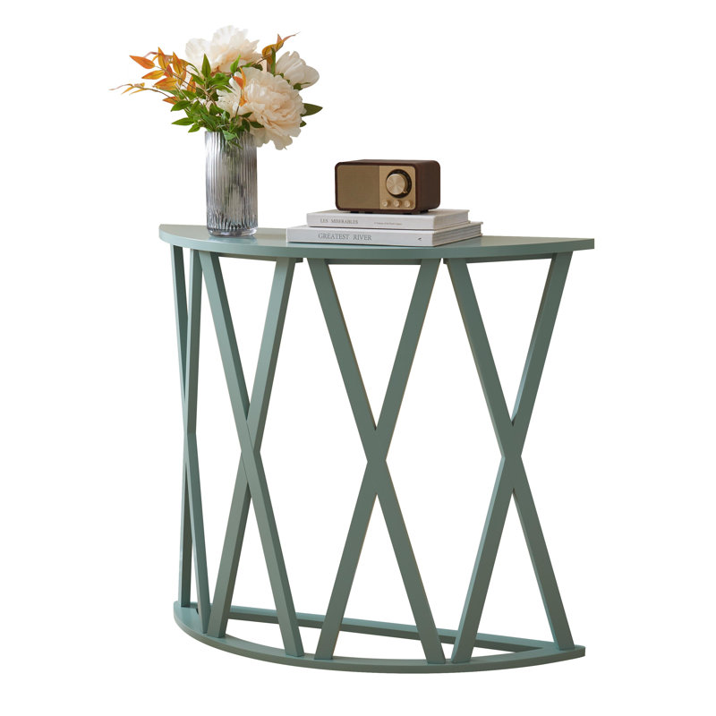 Table d'appoint Vienna, Bleu glacier