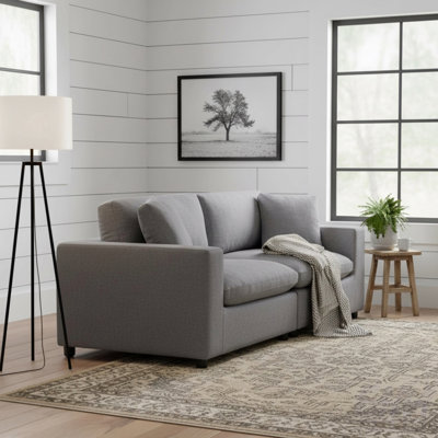 Cassandra Modular  2-Piece Sofa - Charcoal