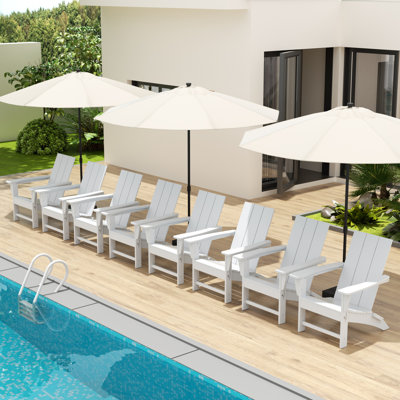 Ensemble de chaises Adirondack pliables Joubert